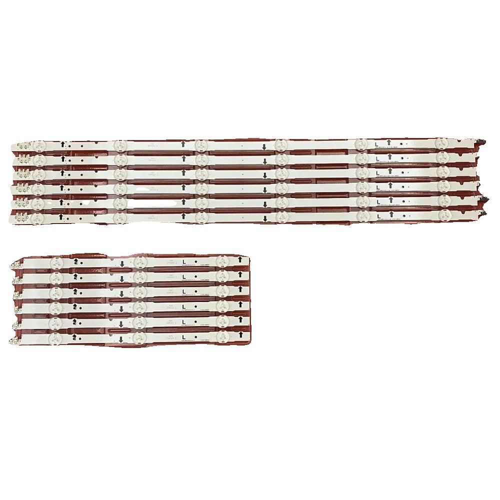 Led-hintergrundbeleuchtungsstreifen, Kupfermaterial, 1010 Mm Länge, Kompatibel Mit 48-zoll-fernsehern, 9 Leds Pro Kit, Insgesamt 12 Stück