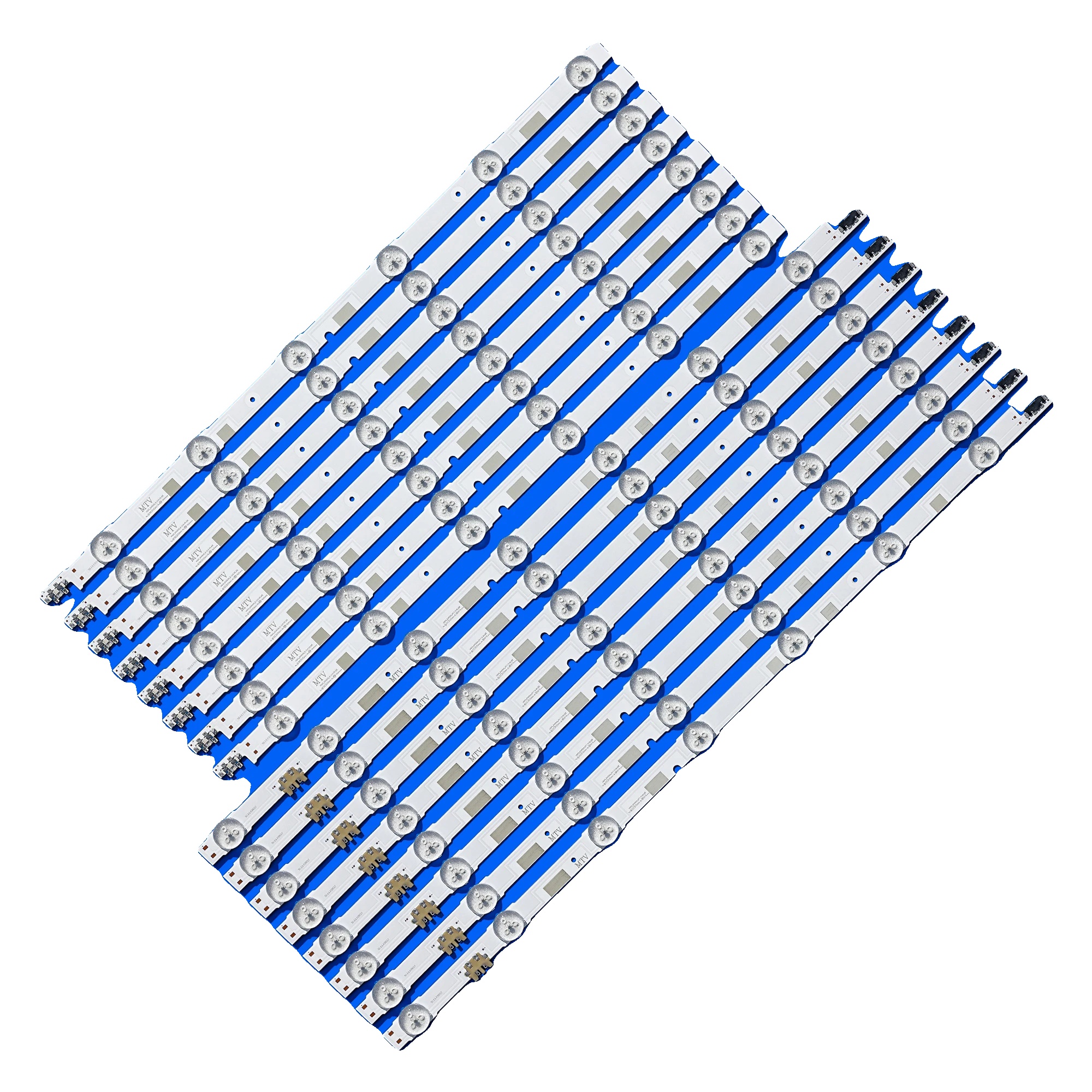 Led-hintergrundbeleuchtungsstreifen, 1025 Mm Länge, 6+7 Led-perlen Pro Streifen, 3v Spannung, 16 Stück Pro Set, Kompatibel Mit Mehreren Modellen