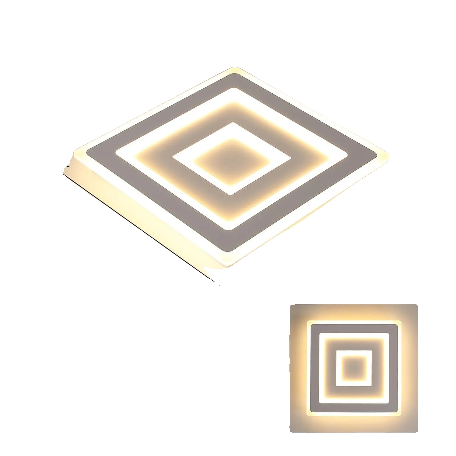 Deckenleuchte, Warmweiß Led, Modernes Design, A6418