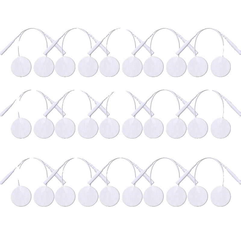 Elektrodenpads, Selbstklebend, Wiederverwendbares Design, 30stück 25mm