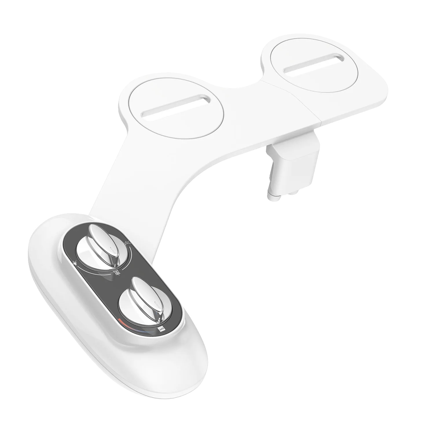 Bidet-aufsatz, Einstellbarer Wasserdruck, Selbstreinigende Düse, Weiss