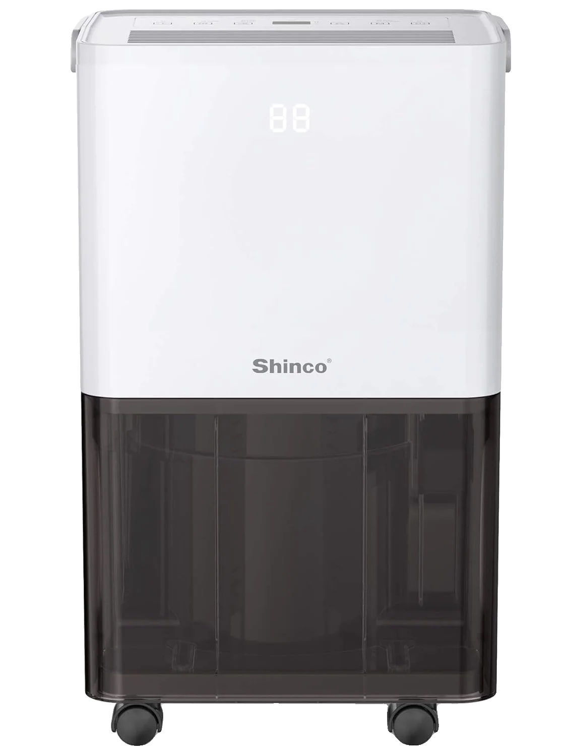 Entfeuchter, 10 Liter/tag Kapazität, Energieeffizientes Design, Weiß