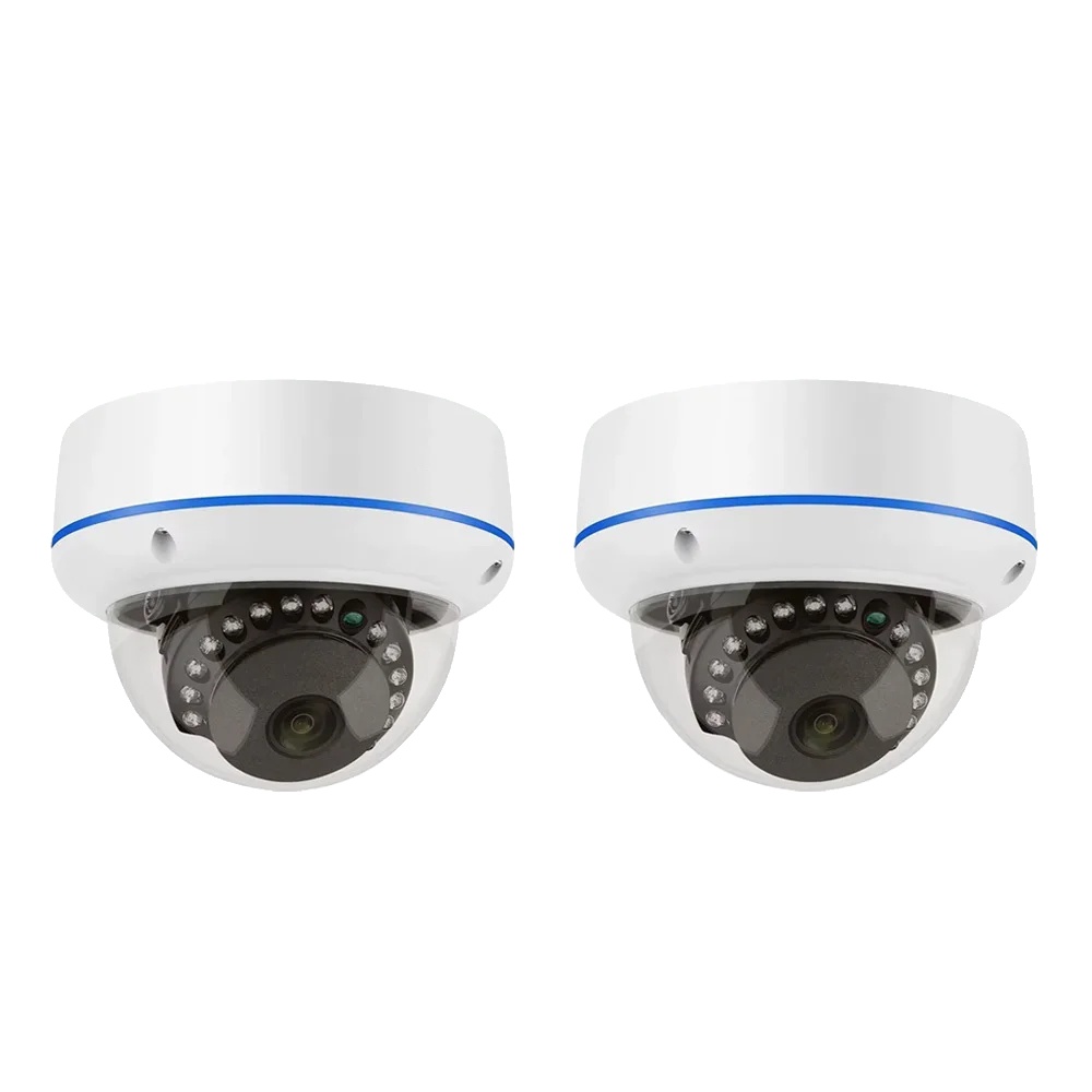 Sicherheitskamera, 5mp Hohe Auflösung, Intelligente Ir-nachtsicht, 2pcs 5mp Kamera A