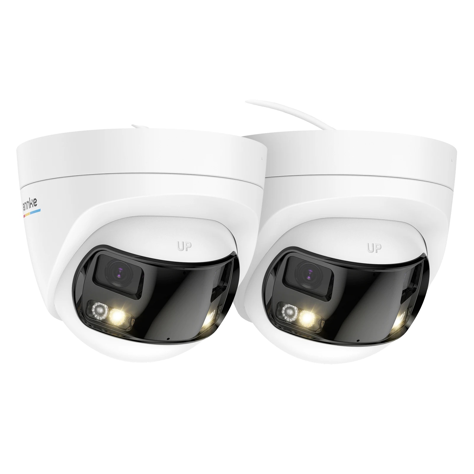 Cctv-kamera, 180° Panoramaansicht, Nachtsicht, Cr1dr 2pc