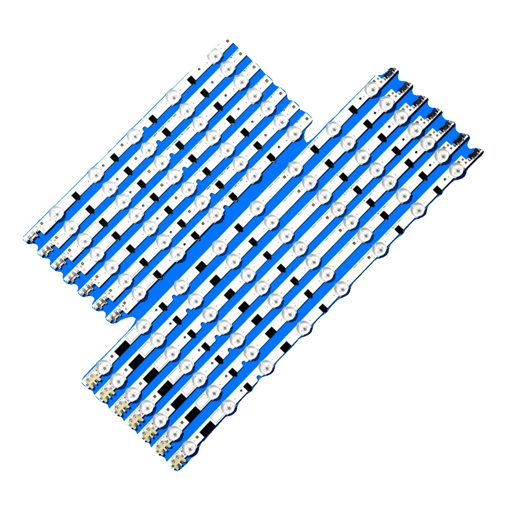 Led-hintergrundbeleuchtungsstreifen, Länge 802 Mm, Spannung 3v, 13 Perlen Pro Streifen, Paket Mit 14, Kompatibel Mit Mehreren Modellen