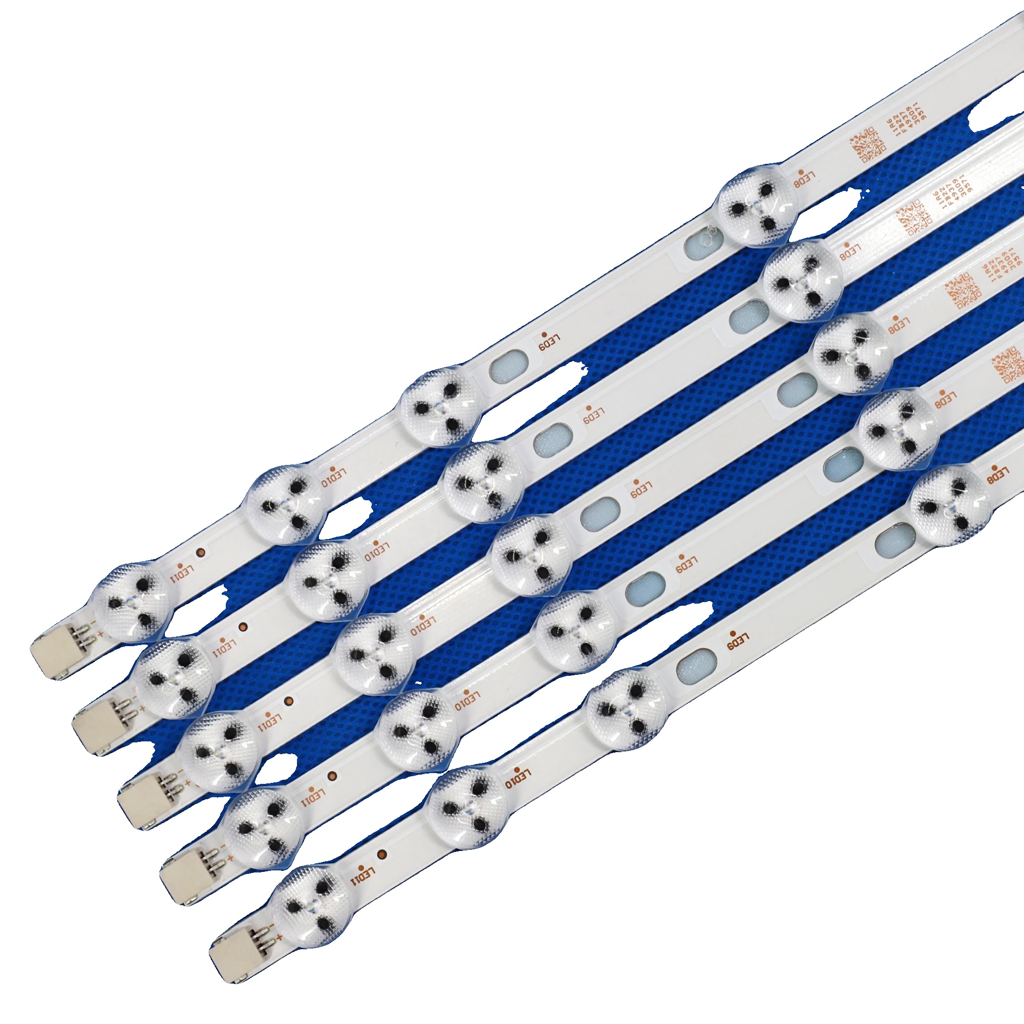 Led-hintergrundbeleuchtungsstreifen, 575 Mm Länge, 11 Leds, 3v Spannung Pro Lampe, Klebebandoberfläche, Kompatibel Mit Verschiedenen