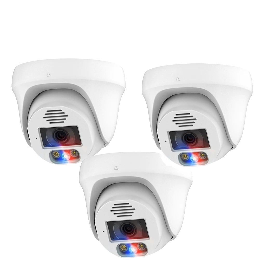 Ip-kamera, 8mp Auflösung, Ki-menschenerkennung, 3stück 8mp, 3,6mm-a