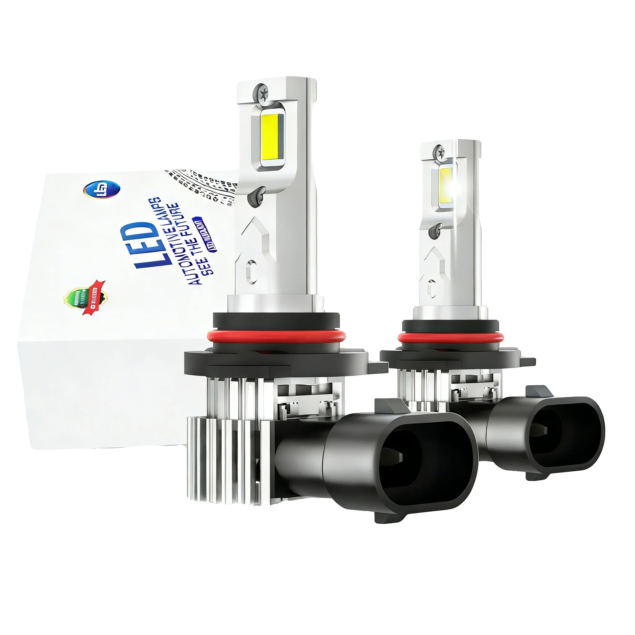 Stirnlampe, 10000 Lumen Helligkeit, Plug-and-play-design, 9005/hb3