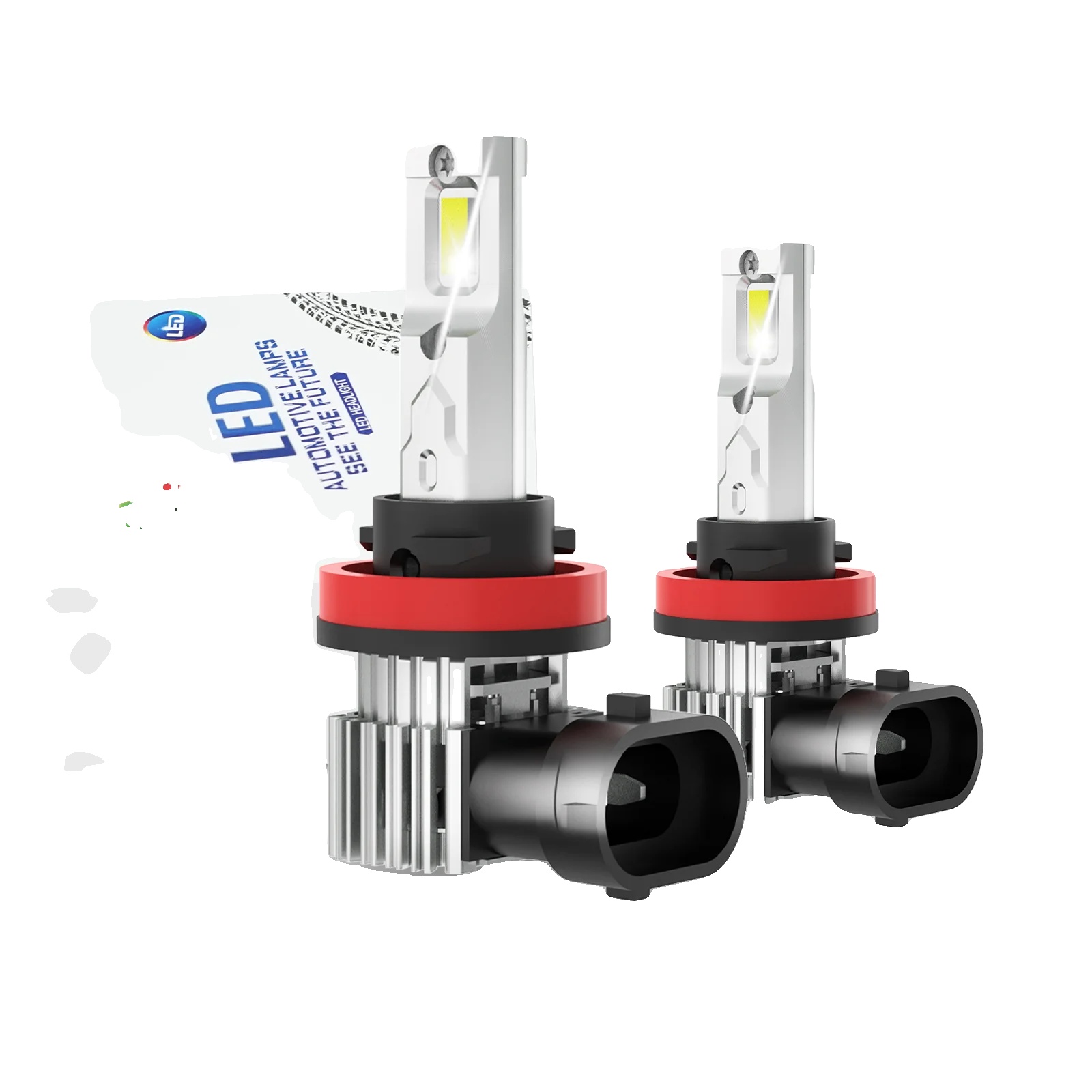Stirnlampe, 10000 Lumen Helligkeit, Plug-and-play-design, H8/h9/h11