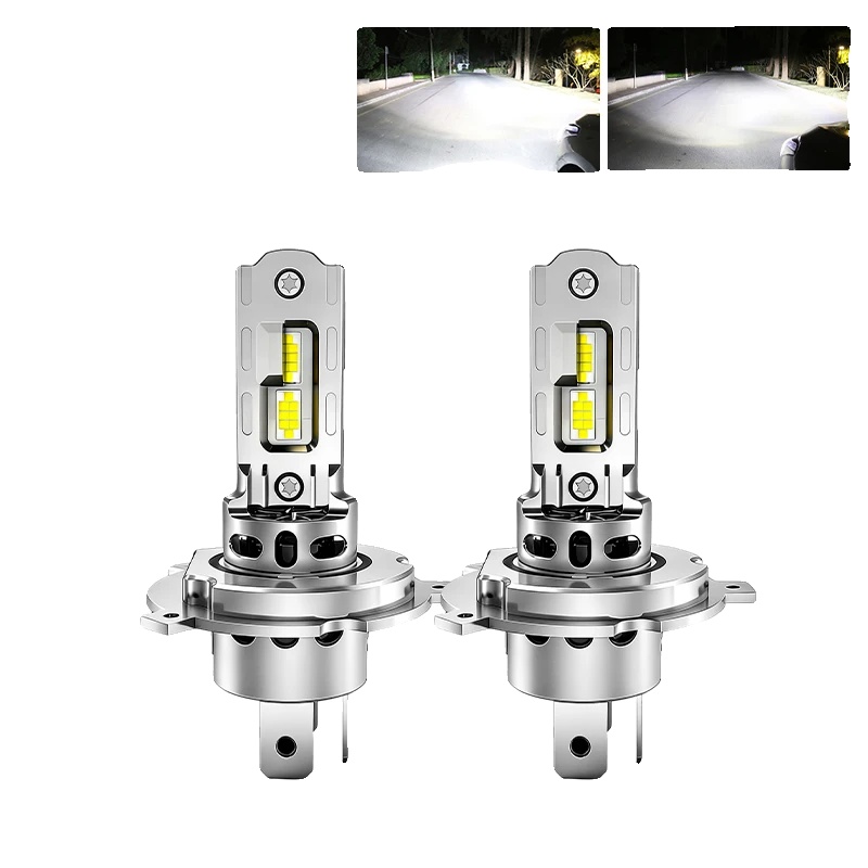 Led-autolampen, Perfektes Lichtmuster, Turbo-kühlgebläse, H4 Mit Ventilator