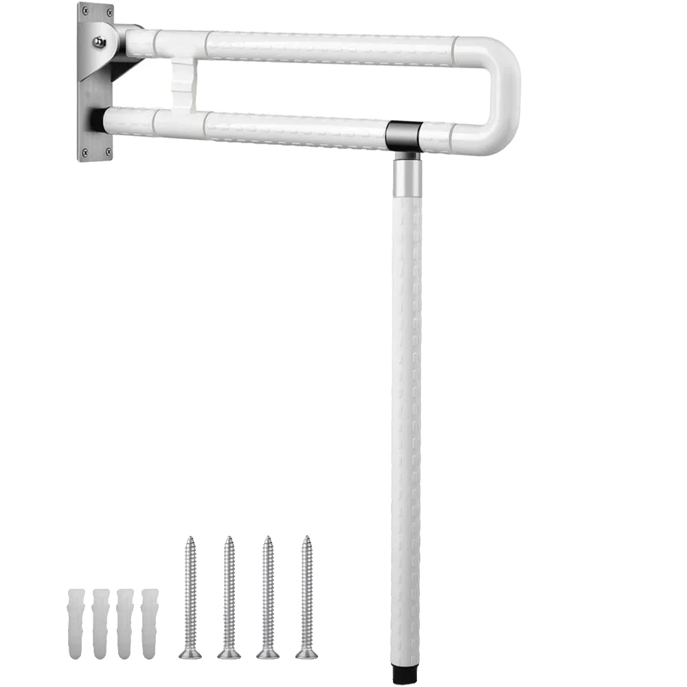 Toilettenhilfegriff, U-förmiges Design, Wandmontierte Unterstützung, B