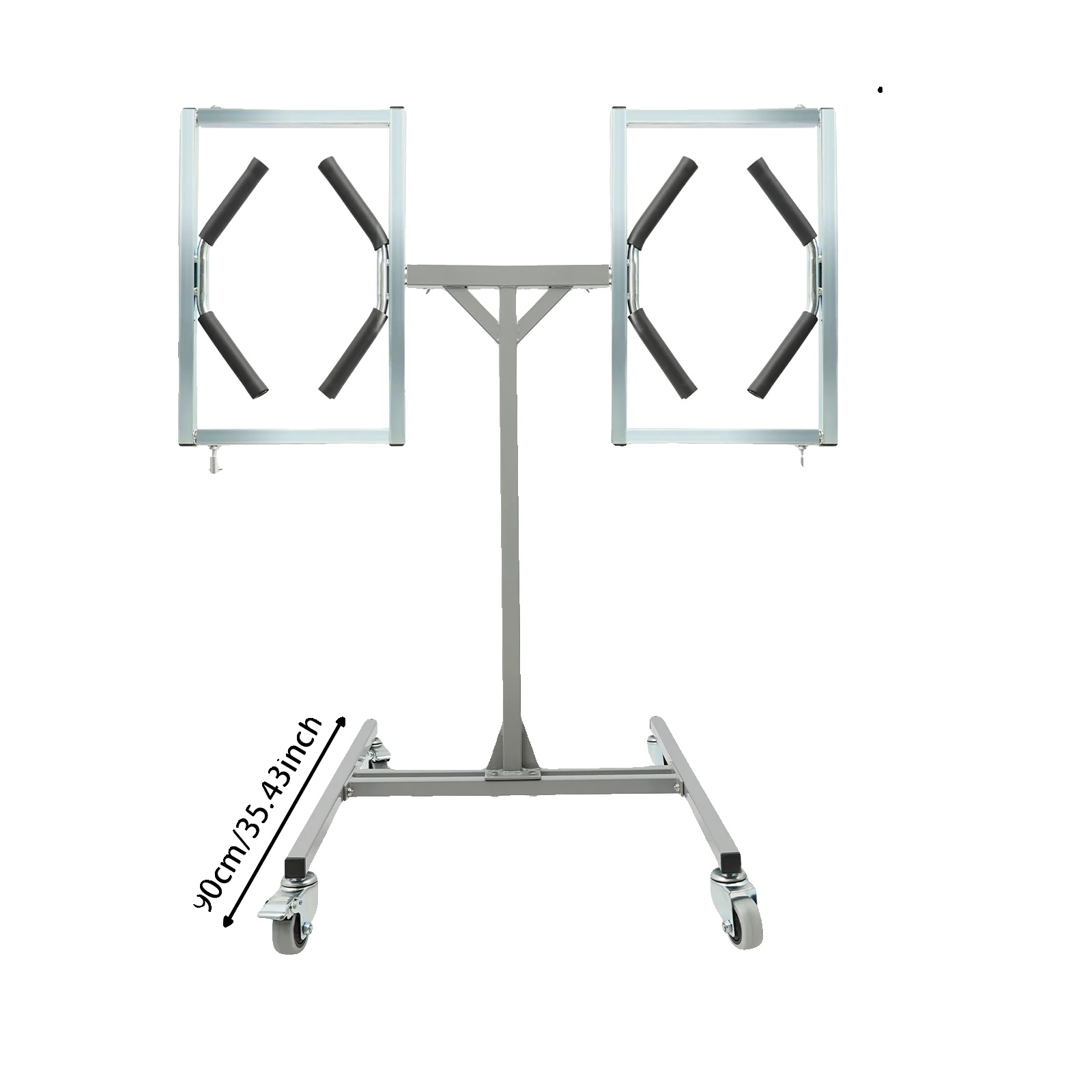 Radreparaturständer, Mobiles Design, 360° Halterungsrotation, Weiss