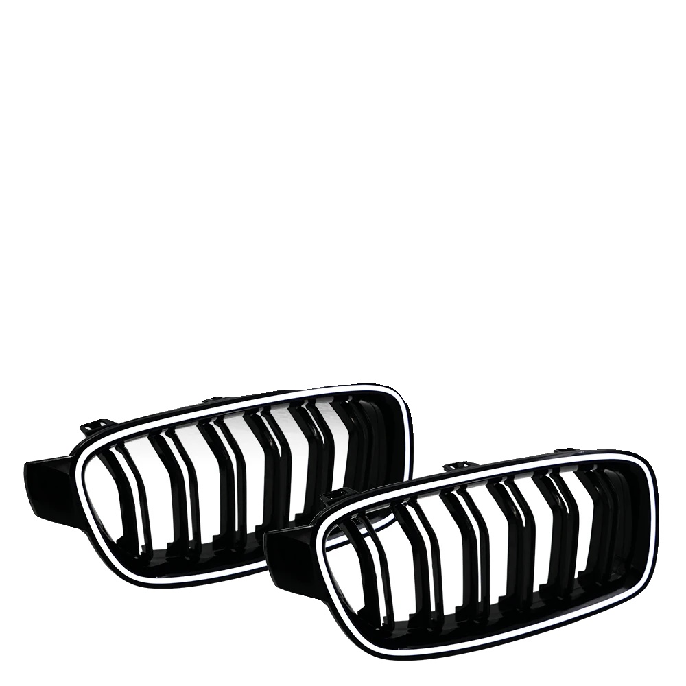 Grille Light, Rennsportdesign, Passgenau Für Luxuslimousine 3er Reihe F30, Weißes Licht