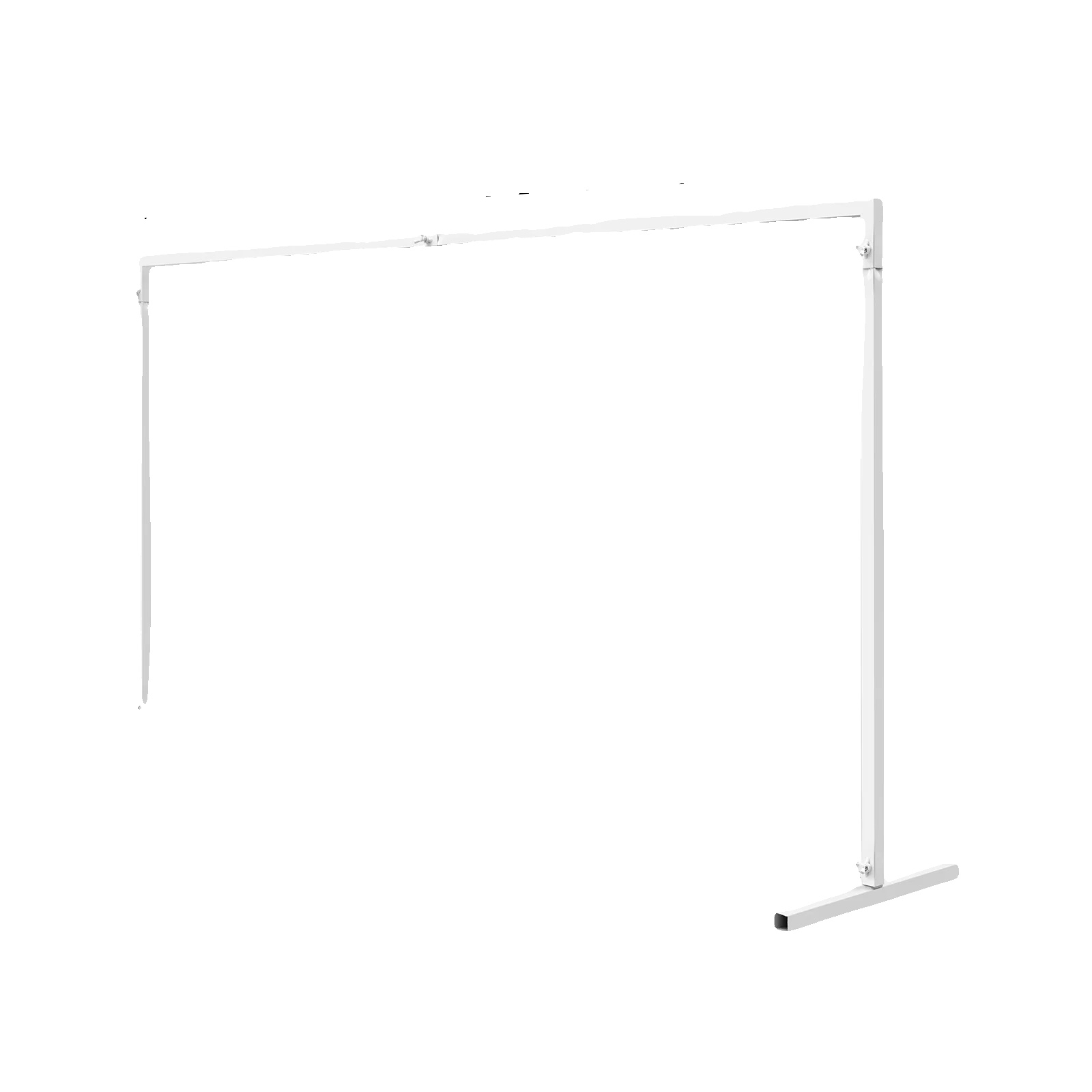 Archständer, Höhenverstellbar, Freistehend, Weiss, 2x2m