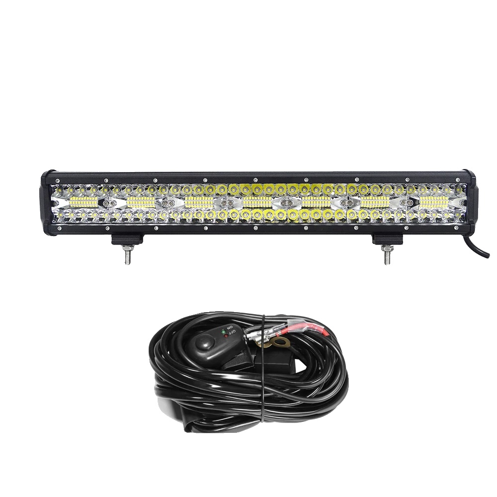 Led-lichtleiste, Kombi-strahlmuster, Hohe Helligkeit, 20in 420w Mit Draht