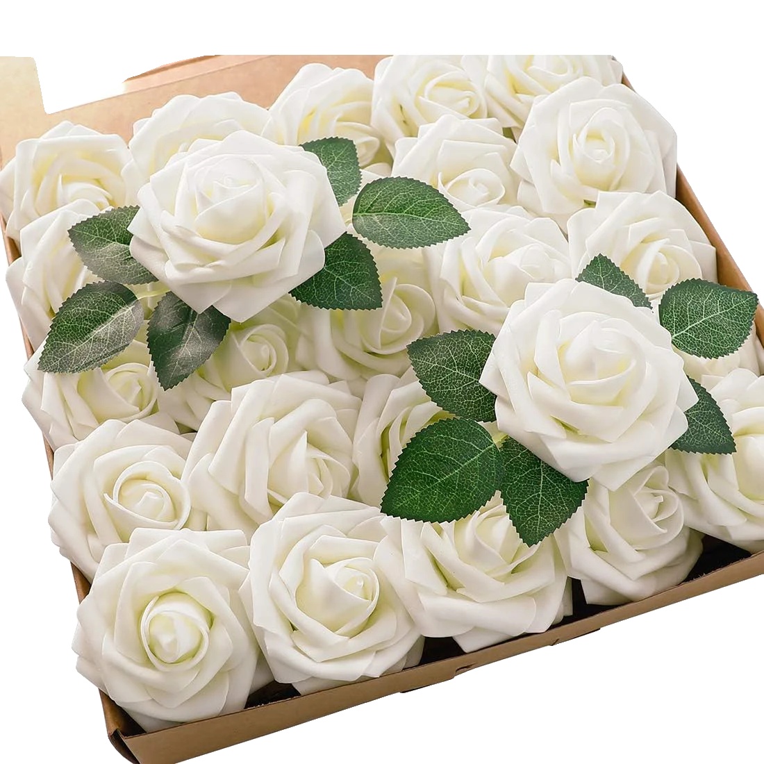 Künstliche Blumen, Vielseitig Für Veranstaltungen, Mit Integrierter Beleuchtung, Weiss