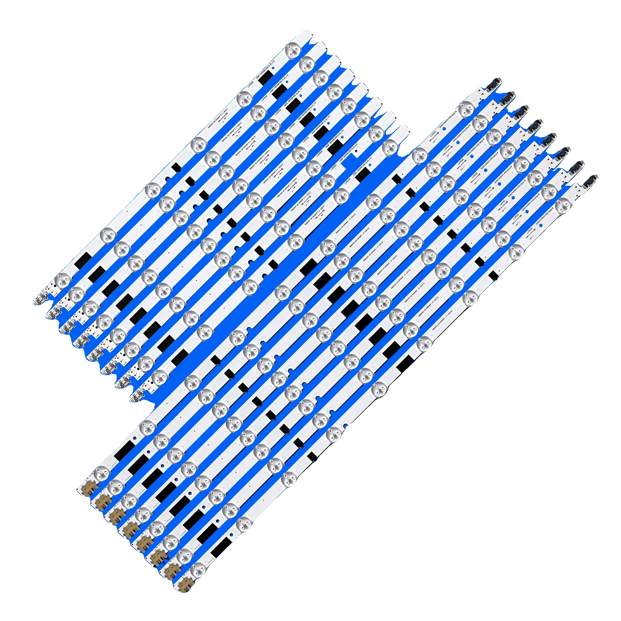 Led-hintergrundbeleuchtungsstreifen, 963 Mm Länge, 15 Led-perlen Pro Streifen, Kompatibel Mit Mehreren Modellen, Pvc-material, Neuwertiger Zustand
