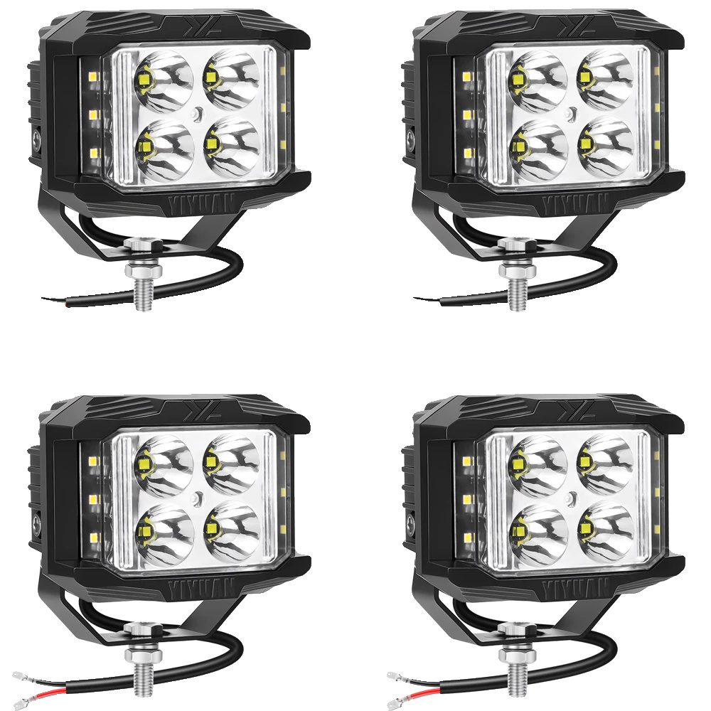 Arbeitslicht, 35w, Ip67 Wasserdicht, 4 Stück Weiße Lichter