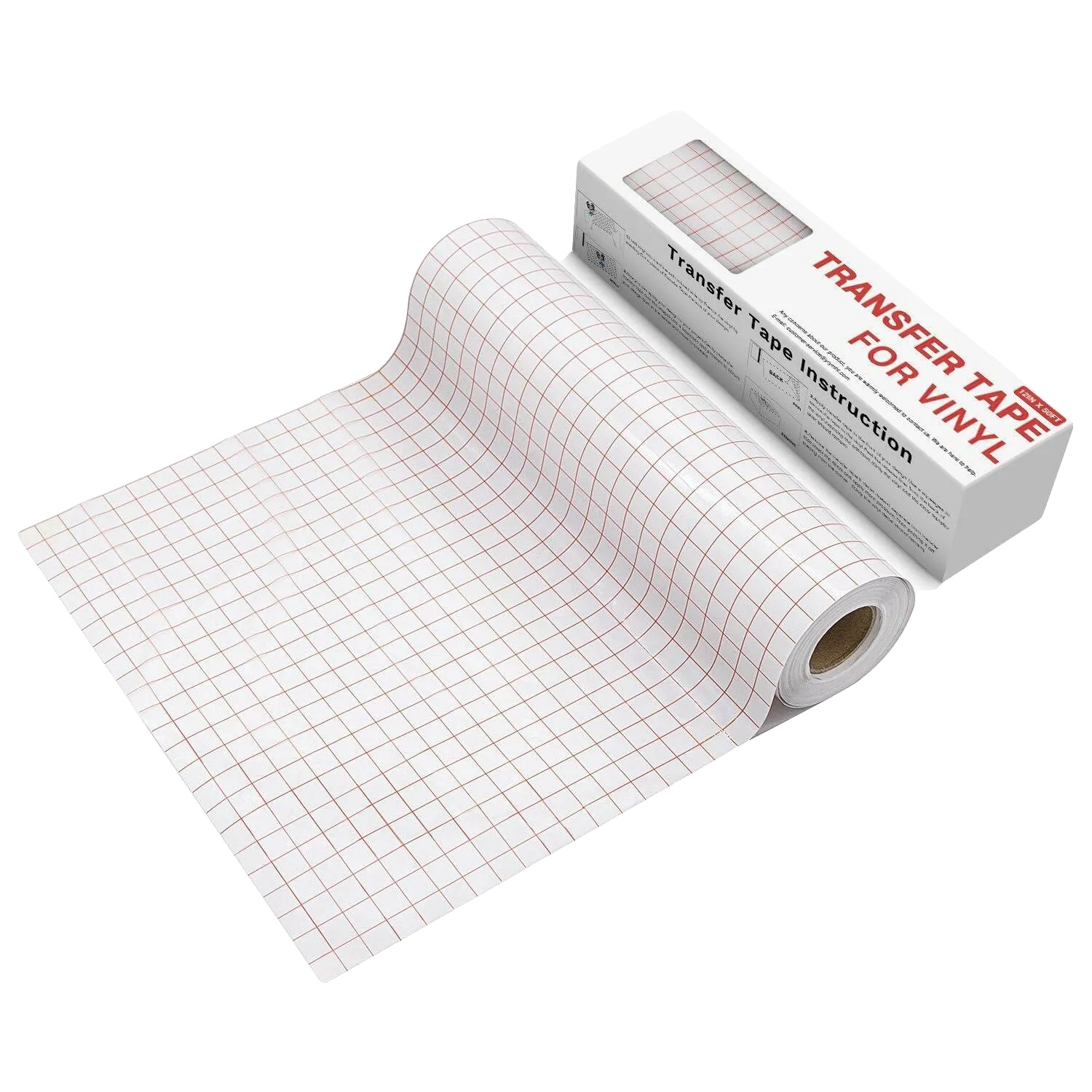 Übertragungsband, Mittlerer Haftung, Kompatibel Mit Klebevinyl, 12inch X 50ft