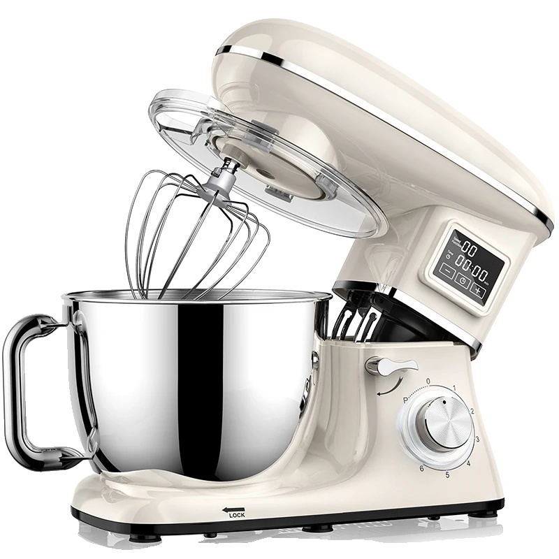 Standmixer, 6-gänge, 6,2l Kapazität, Weiss, Eu