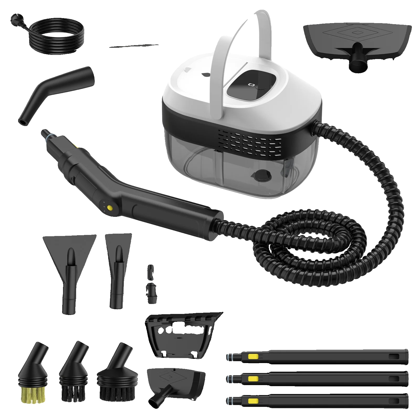 Dampfreiniger, 2500w Leistung, 1600ml Wassertank, Eu