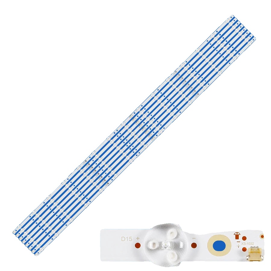 Led-hintergrundbeleuchtungsstreifen, 58 Zoll, 3v Spannung, Kompatibel Mit Mehreren Tv-modellen, Einfache Installation, Langlebig, Ce-zertifiziert