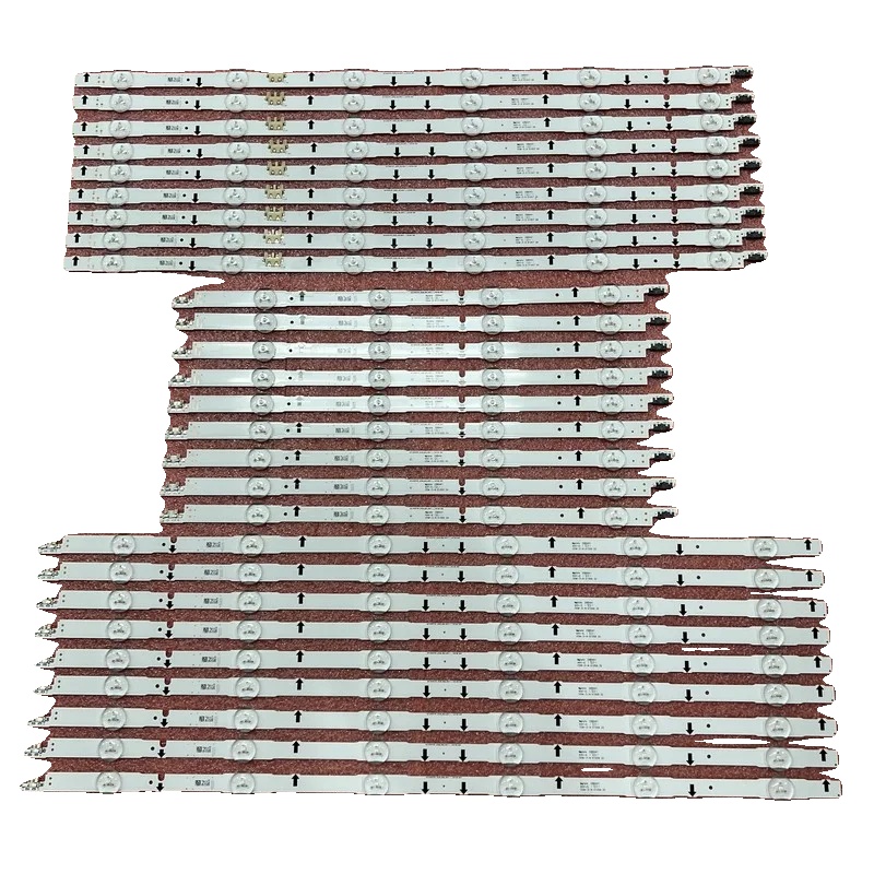 Led-hintergrundbeleuchtungsstreifen, Länge 1590 Mm, 16 Leds (3v), Kompatibel Mit Ue75h6400, Kompatibel Mit Ue75h6475, Anpassbar