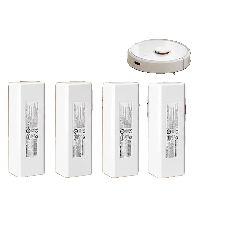 Ersatzbatterie Für Robotersauger, 14,4v, 12800mah Kapazität, 12800mah-4 Pcs