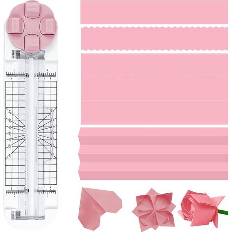 4-in-1 Papierschneider – Scrapbooking-werkzeug – Mit Schutzhülle