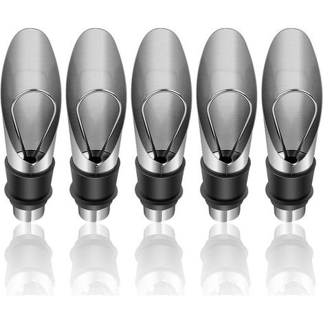 Weinausgießer Mit Stöpsel – 5er-set – Ausgießer – Weindekanter