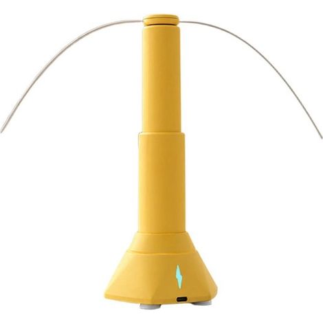 Tischfliegenabwehrgerät – Gelb – Teleskopventilator – Schallwellenabwehr