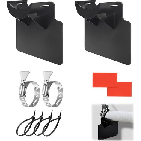 Poolschlauchhalterungen – 2 Stück – Maximaler Durchmesser: 3,8 Cm