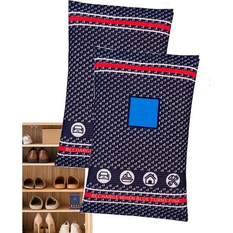 2er-pack Auto-luftentfeuchter – Luftdichter Trockenmittelbeutel – Luftentfeuchter