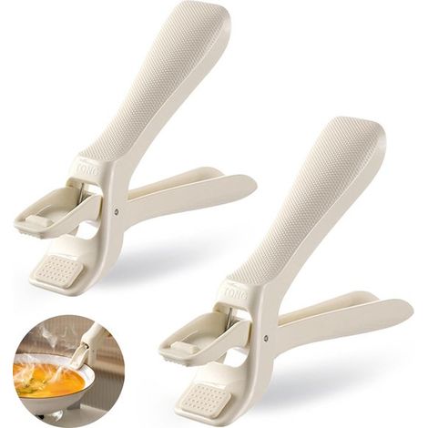 Verbrühungsschutzzange – 2er-pack – 16 Cm – Beige