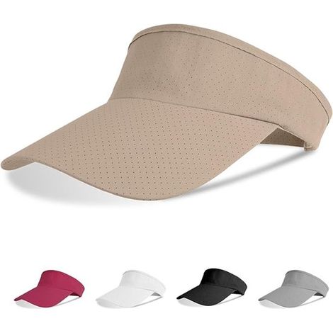 Sonnenblende – Beige – Sonnenhut – Verstellbar