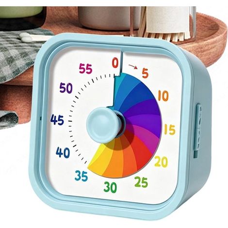 Timer - Blau - Visueller Timer Für Kinder - Küchentimer