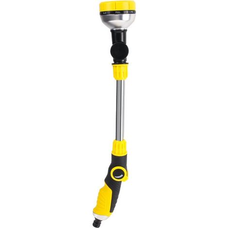 Multifunktionaler Sprühkopf – 47,5 Cm – Gelb – Sprühlanze – 8 Einstellungen