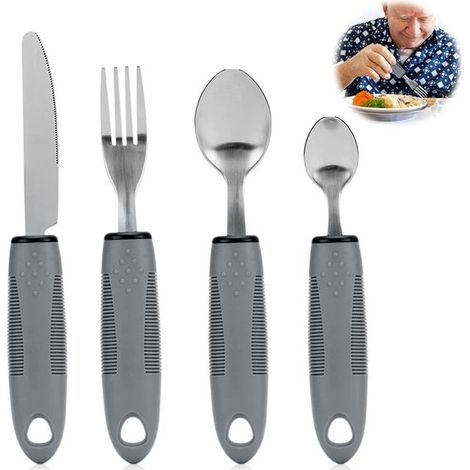 Geeignetes Besteck – Dickes Besteck – Ergonomisches Besteck