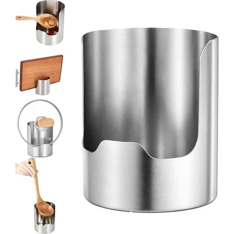 Küchenorganizer – 10 X 10 X 12 Cm – Deckelhalter – Löffelhalter
