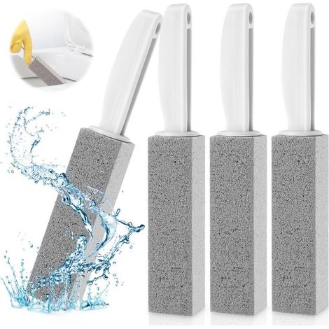 Wc-reiniger Mit Bimsstein-technologie – 4er-pack – 23,8 Cm – Mit Griff – Entkalker