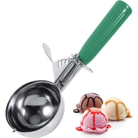 Eiskugelportionierer – 6,3 Cm – Keksportionierer – Für Gebäck, Eiscreme, Obst