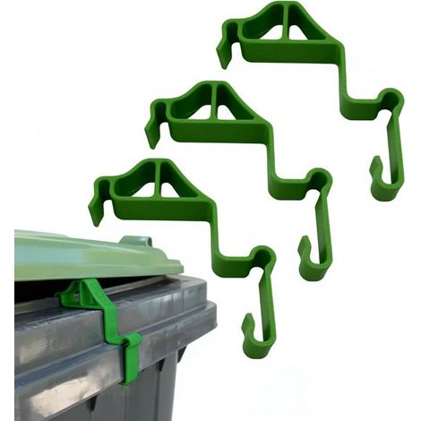 Mülltonnen-belüftungsclips – 3er-pack – Mülltonnen-abstandshalter – Geruchs- Und Insektenabweisend