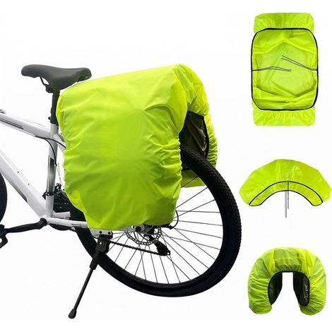 Regenhülle Für Fahrradtaschen (2er-set) – 126 X 66 Cm – Wasser- Und Staubdicht – Faltbar