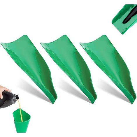 3-teiliger Flexibler Trichter – 37 X 17 Cm – Zusammenklappbarer Öleinfülltrichter – Flexible Öleinfüllplatte