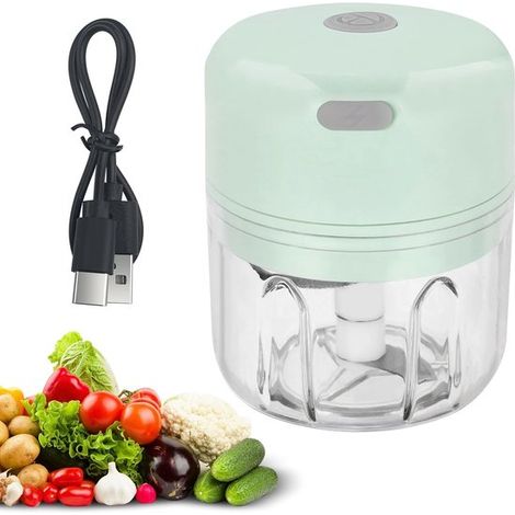 Elektrischer Mini-zerkleinerer – 250 Ml – Gemüseschneider – Babynahrungsmixer