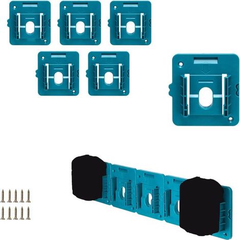 Werkzeughalter – 5-teilig – Kompatibel Mit Makita 18v – Wandhalterung