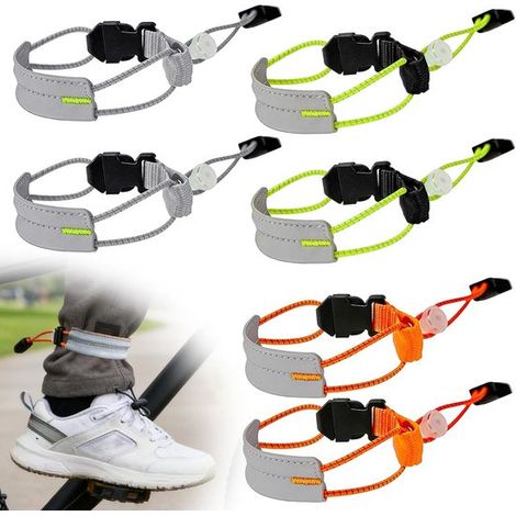 Reflektierende Clips Für Hosen – 3 Paar – Clips Für Radhosen