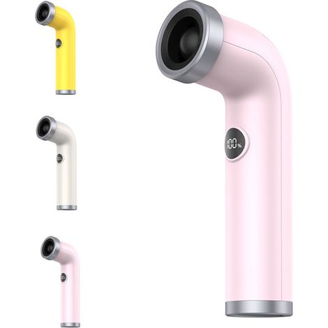 Tragbarer, Klingenloser Ventilator – Rosa – Einzigartiges, Gebogenes Design – Mini-ventilator