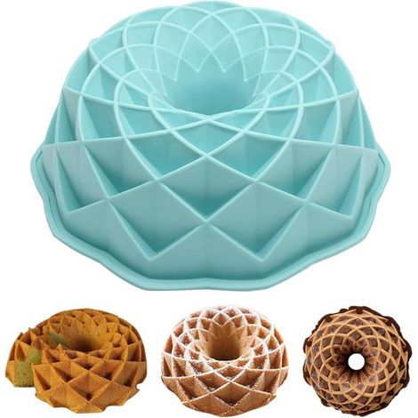 Gugelhupfform – Ø 23,5 Cm – Silikonform – Backformen – Runde Kuchenform