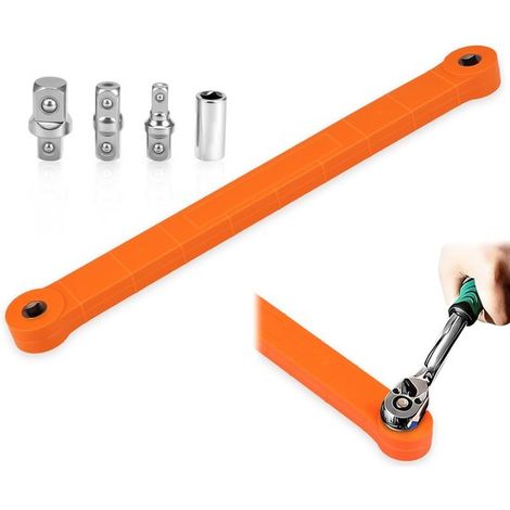 Hochleistungs-winkelsteckschlüsselsatz – 39 Cm – Orange – Verlängerung